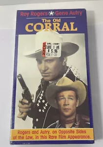 Roy Rogers & Gene Autry The Old Corral SEALED VHS Video Tape NEW NOS - Picture 1 of 5