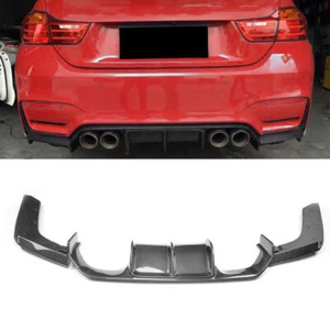 Carbon MP Style Rear Bumper Diffuser Lip Spoiler For BMW F80 M3 F82 M4 2015-2020 - Picture 1 of 9