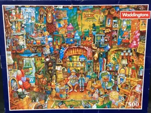 Waddingtons 500pc Antiques by Bill Bell 1995 jigsaw puzzle Rare 30Years Old - Picture 1 of 3