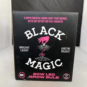 Black Magic 20W LED Grow Bulb Standard Base NEW - Picture 1 of 11