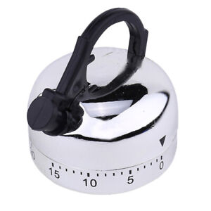 Tea Kettle Shape Kitchen Timer Alarm Clock