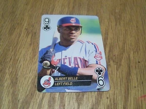ALBERT BELLE BASEBALL ACES PLAYING CARDS BASEBALL CARD ODD BALL 9 - Picture 1 of 1