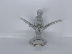 Frankenthal Porcelain Western Germany Boy On Butterfly - Picture 1 of 9