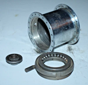 Sturmey Archer Rear Road Bike Hub Body Silver Steel 40H 71mm UK Made Ships USA:) - Picture 1 of 8