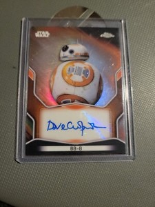 2021 Topps Chrome Star Wars Legacy - Dave Chapman BB-8 Autograph 1/25 ARS-DC
