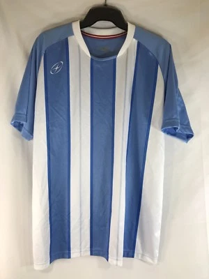 Xara мужской 1033 Highbury размер средний синий белый SS футбол футболка новый - Изображение 1 из 3