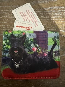 Billetera Scottie Perro Cachorro Joyería Mini Moda Colección Flor Cachorro - Imagen 1 de 16