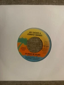 Joe Cocker & Jennifer Warnes (Up Where We Belong (7” Single 1982) - Picture 1 of 1