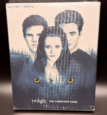 TWILIGHT THE COMPLETE SAGA US EXCLUSIVE BLURAY STEELBOOK *NEW READ DESCRIPTION!* - Image 1 of 4