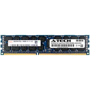8GB PC3L-10600R REG Supermicro MEM-DR380L-HL04-ER13 Equivalent Server Memory RAM - Picture 1 of 2
