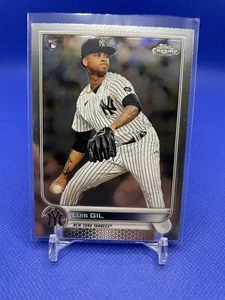 Luis Gil 2022 Topps Chrome RC Rookie Card #202 New York Yankees Rookie - Picture 1 of 2
