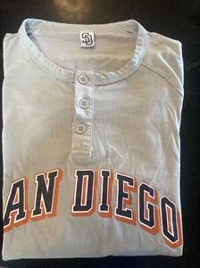 San Diego Padres Tony Gwynn Henley Jersey SGA 8/12/24 Size XL FAST FREE SHIP - Picture 1 of 9