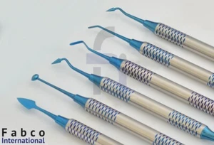 6pcs/set Dental Composite Resin Filling Spatula Repair Restorative Instruments - Picture 1 of 2