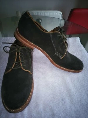 Oxford Gorilla Brutalmente Fuerte Verde Gamuza Con Cordones Loden, Zapatos Talla 10.5 M Foto 1 de 4