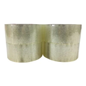 UBMOVE Packband 4 Rollen à 2" x 55 Yds transparentes Acryl Packband - Bild 1 von 4