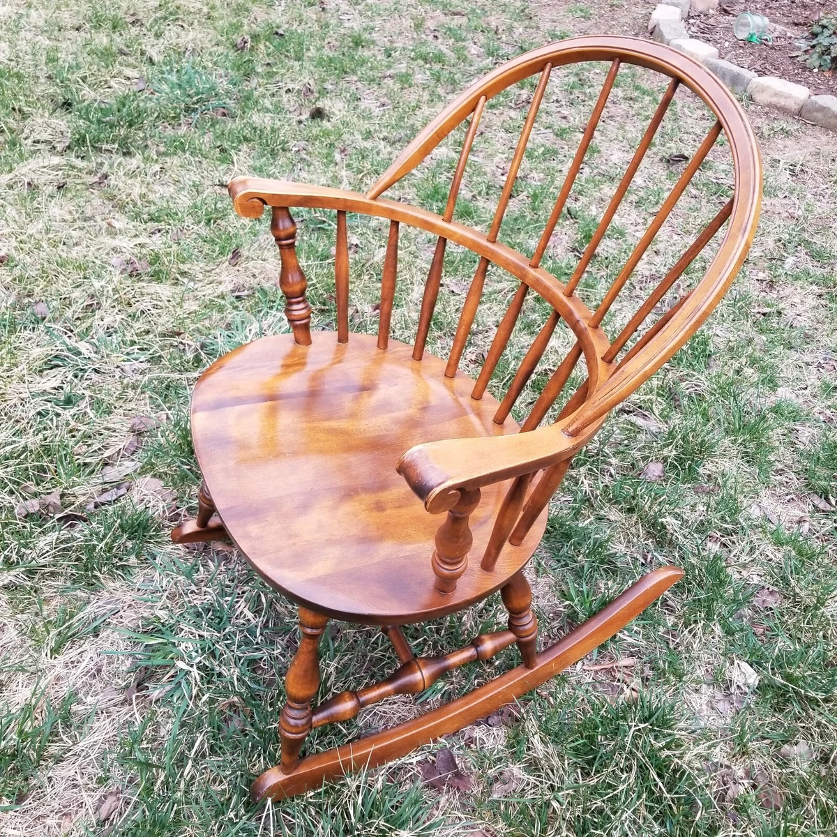 S. Bent & Bros ロッキングチェア アメリカ S. Bent & Bros. Vintage