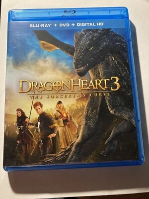 BLU-ray DRAGON HEART 3 THE SORCERER"S CURSE ,DISC (2) ,VERY NICE, - Image 1 of 3
