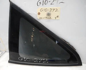 2003 NISSAN MURANO LEFT REAR QUARTER WING WINDOW GLASS - Picture 1 of 4