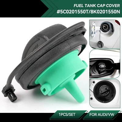 Fuel Tank Cap Refueling Cap Fits Audi A3 A4 B8 A5 A6 A8 Q7.8K0201550N - Image 1 of 4
