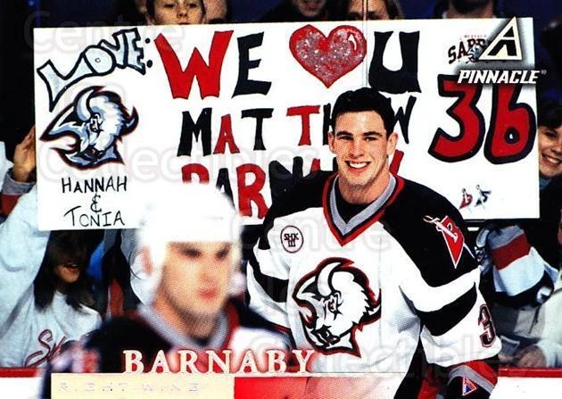 1997-98 Pinnacle #108 Matthew Barnaby - Image 1 of 1