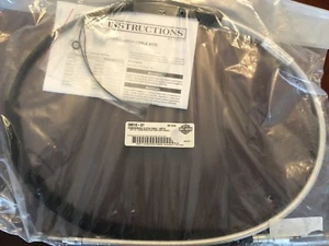 38810-07 HARLEY-DAVIDSON SOFTAIL TOURING DIAMONDBACK CABLE EMBRAGUE DE ACERO INOXIDABLE NUEVO DE LOTE ANTIGUO - Imagen 1 de 1