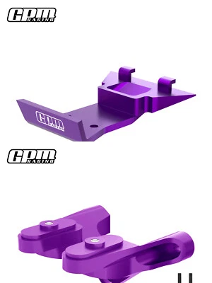 Alumínio GPM. Protetor de para-choque dianteiro + suporte traseiro para LOSI 1/24 Micro-B 1/28 Micro-T 2S - Imagem 1 de 4