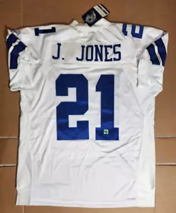 JULIUS JONES #21 Dallas Cowboys Jersey - SIGNED by Jones w/COA Decal - NEW w/Tag - Picture 1 of 24