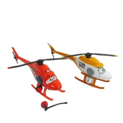 Disney Pixar Coches Helicópteros Lote Ron Hoover Kathy Copter RSN Deportes Red Juguete Foto 1 de 4