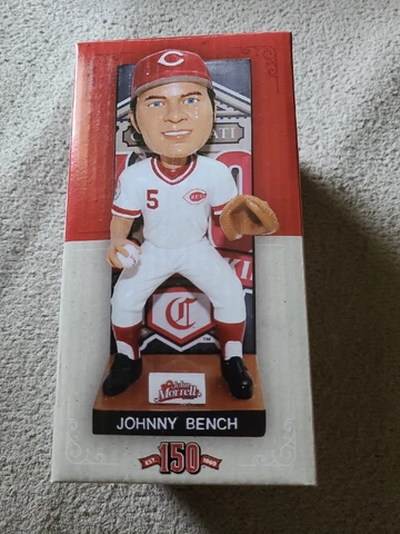 Cincinnati Reds Hall Of Fame Johnny Bench Bobblehead Cover