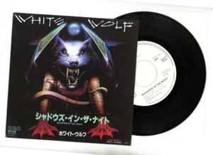 White Wolf 7" Japan Shadows In The Night PROMO - Picture 1 of 1