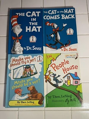 Lot 4 DR SEUSS BRIGHT & EARLY BEGINNER BOOKS All Seuss Cat In The Hat & More - Image 1 of 4