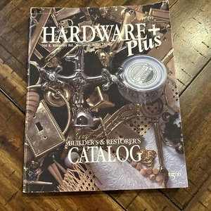 Hardware +Plus 1989 Catalog Builders Restorers Furniture Fixture Garland TX - Picture 1 of 10