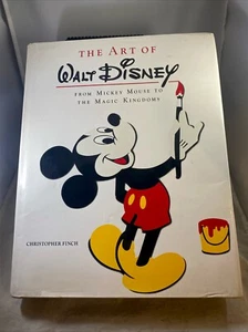 VTG THE ART OF WALT DISNEY 1983 Christopher Finch HC DJ From Mickey Mouse To … - Picture 1 of 24