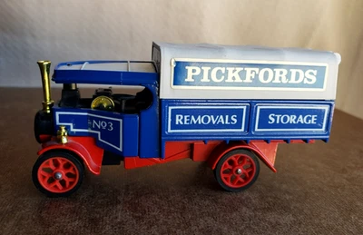 Matchbox 1922 FODEN C" TYPE STEAM WAGON Blue MODELS OF YESTERYEAR Pickfords Y-27 - Image 1 of 4