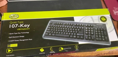 Gear Head Quiet-Type 107-Key USB - Image 1 of 3