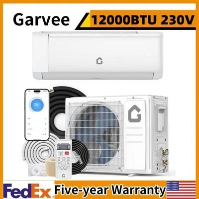 12000 BTU Mini Split Air Conditioner Ductless 21SEER Inverter AC w/Heat Pump A - Image 1 of 4