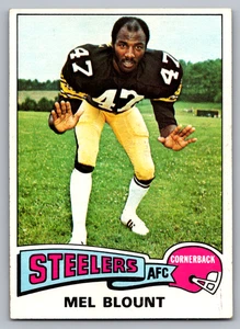 1975 TOPPS #12 MEL BLOUNT STEELERS ROOKIE - Picture 1 of 3