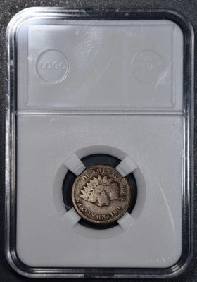 1869 1C INDIAN HEAD BRONZE CENT KM# 90a Grade: VG+ A5528 - Image 1 of 4