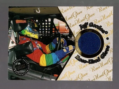 1999 Jeff Gordon Press Pass Stealth #G2 Race Used Gloves 5/24 NASCAR - Desc - Image 1 of 2