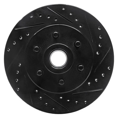 For Dodge Dakota 91-96 Brake Rotor eLINE Drilled & Slotted 1-Piece Front Foto 1 de 4