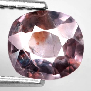 1.13Ct. Natural Gemstone Spinel Blue Pink Cushion Facet Myanmar Amazing Color! - Picture 1 of 7