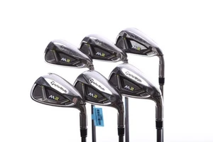 TaylorMade M2 2017 Iron Set 5-PW +0.5 in Stiff Flex Steel Shaft Very Good - Picture 1 of 10
