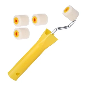 2.6cm Compact Paint Roller with 4 Brush Head Multipurpose for Small Painting - Picture 1 of 7