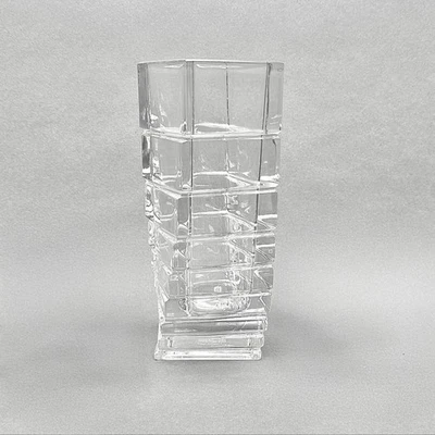 Jarrón de cristal vintage Rosenthal Studio-Line Alemania “Turnus” forma retorcida Foto 1 de 4