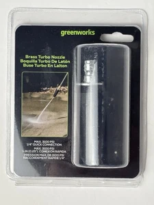 Greenworks 3100 PSI Turbo Ugello Idropulitrice Punta a Spruzzo - Foto 1 di 4