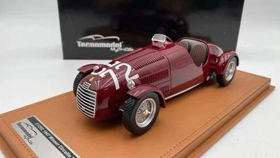  TM18297C Tecnomodel Ferrari 125C T. Nuvolari Winner Circuito Forli 1947 1/ - Immagine 1 di 4