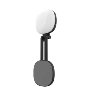 Selfie Magnétique Réglable LED Lumière Portable pour Zoom Appels et Photos - Photo 1 sur 12