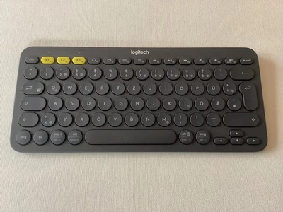 Logitech K380 (920-007566) Wireless Bluetooth Tastatur Grau QWERTZ DE - Bild 1 von 4
