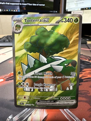 Torterra ex 185/162 Sv05: Temporal Forces Holo - Image 1 of 2