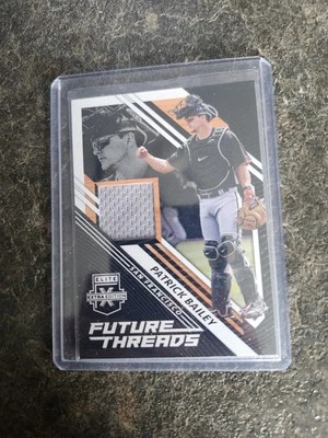 2021 Panini Elite Extra Future Threads Patrick Bailey Card# FT-PB - Image 1 of 2